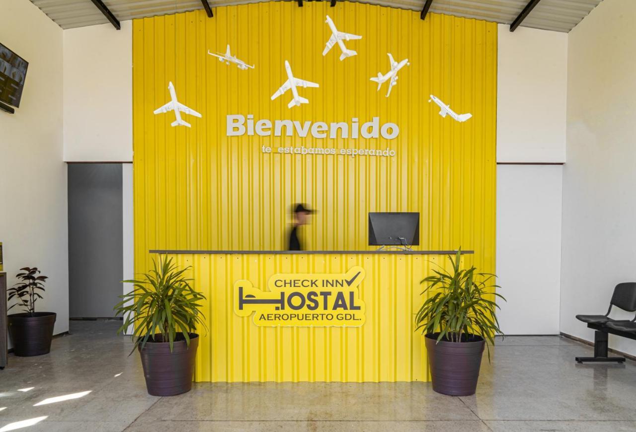 Check Inn Hostal Aeropuerto Gdl Las Pintas Exterior foto